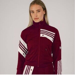 RARE Adidas x Daniëlle Cathari Deconstructed Track Jacket Power Berry Size Large